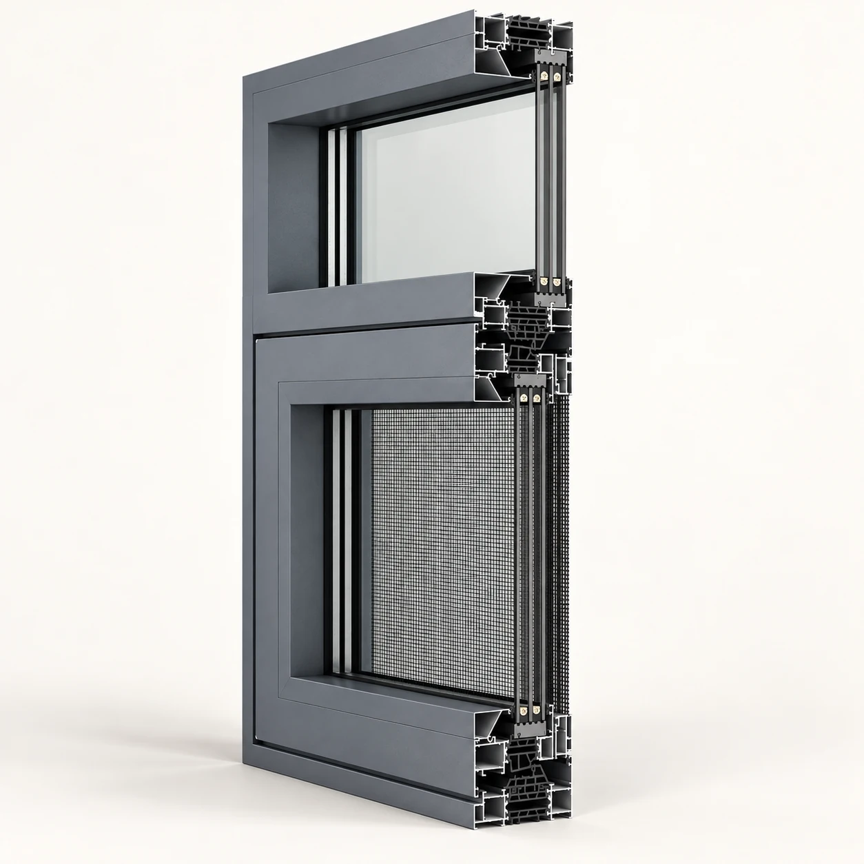 ENWINPRO integrated window and screen