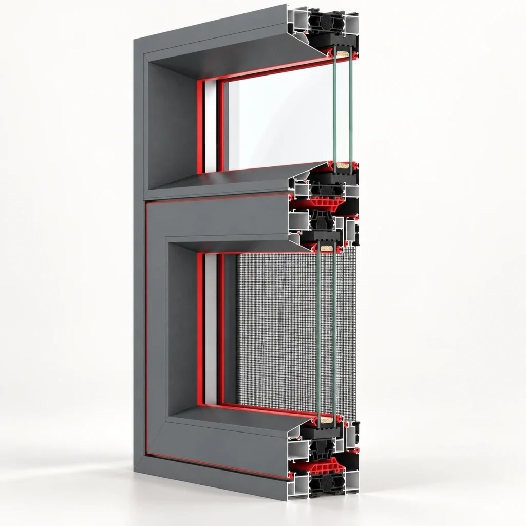 Series 109 Integrated Inward Window + Screen